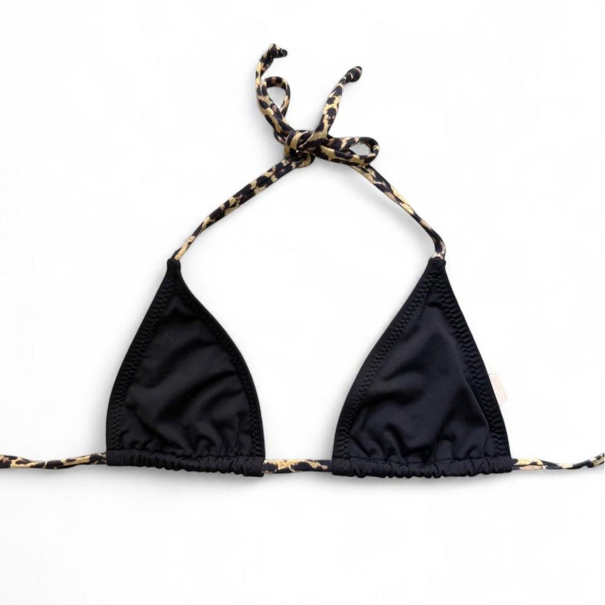 Leopard Triangle Top