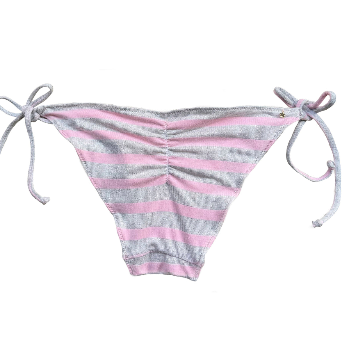 Pink stripe bottom